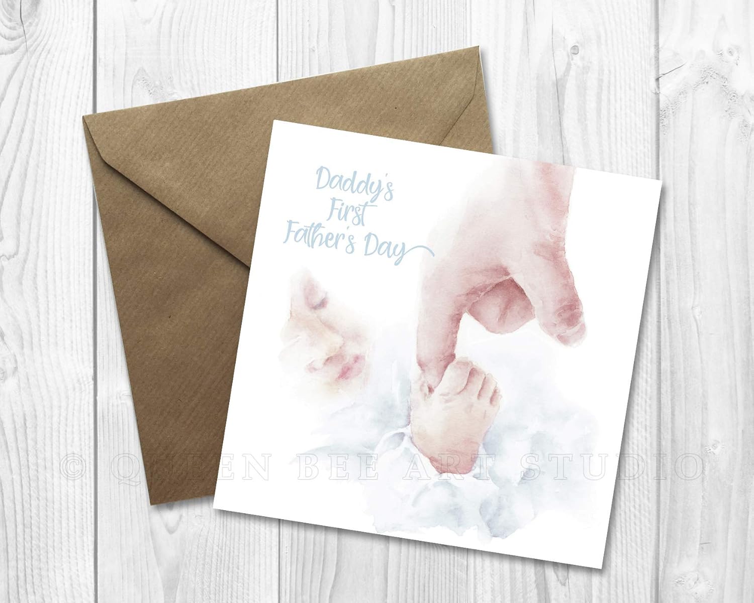 first father's day card from baby