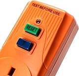 Status Orange SRCDORX3 Power Circuit Breaker 13A UK Plug RCD Socket view 4
