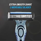 BIC Flex 3 Disposable Razors for Men - 3 Blade, Light Handle, Pack of 8 view 2