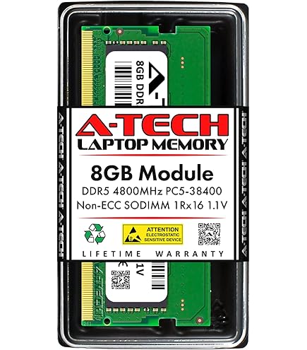 HP 8GB DDR5 SDRAM Memory Module - for Notebook, Workstation