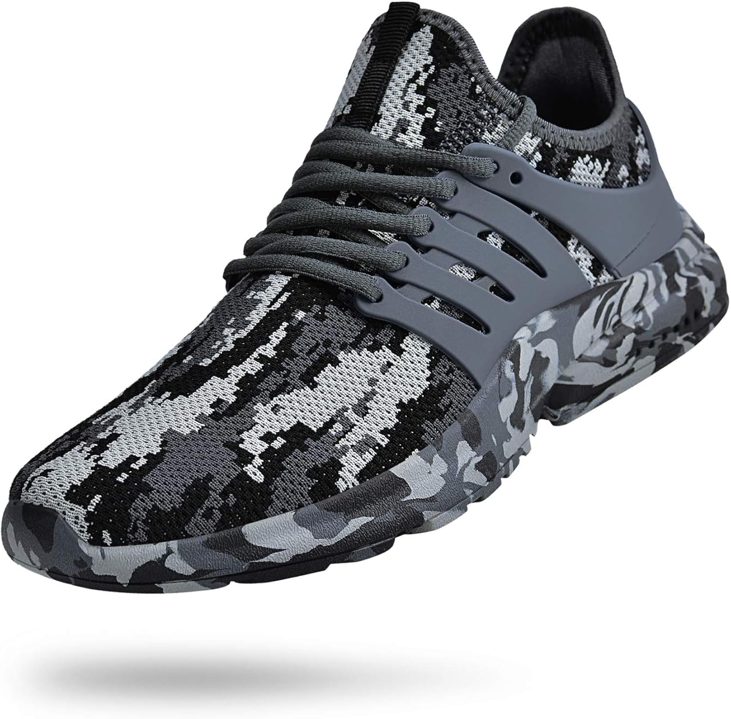  | Biacolum Mens Running Shoes Non Slip Gym Tennis Shoes Slip Resistant Air Knitted Sneakers Walking Workout Sport Shoes | Walking