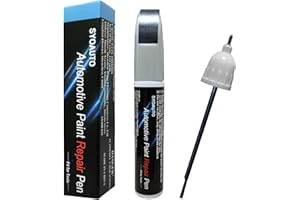 SYOAUTO Stealth Grey PN01 Touch Up Paint for Tesla Model Y 3 X S Car Touch Up Paint Pen 0.4 oz Automotive Scratch Repair Pen Brush and Tip 2 in 1 Pen (Stealth Grey PN01)