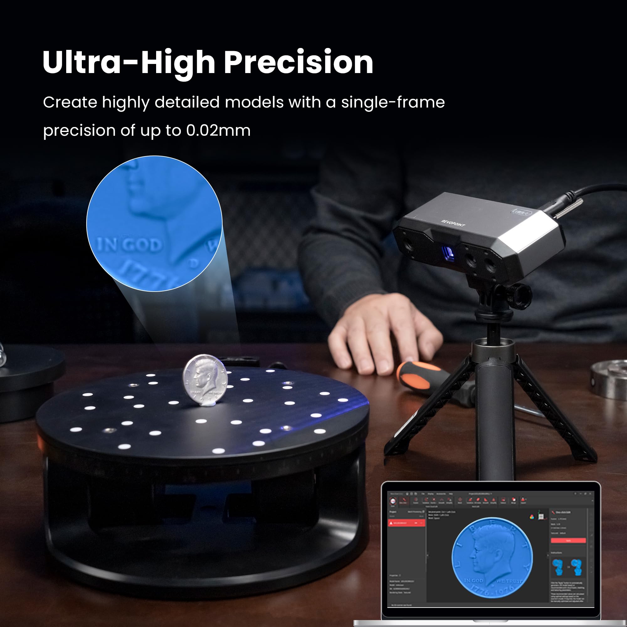 Mua Revopoint MINI 2 3D Scanner for 3D Printing Handheld, 3D Printer ...