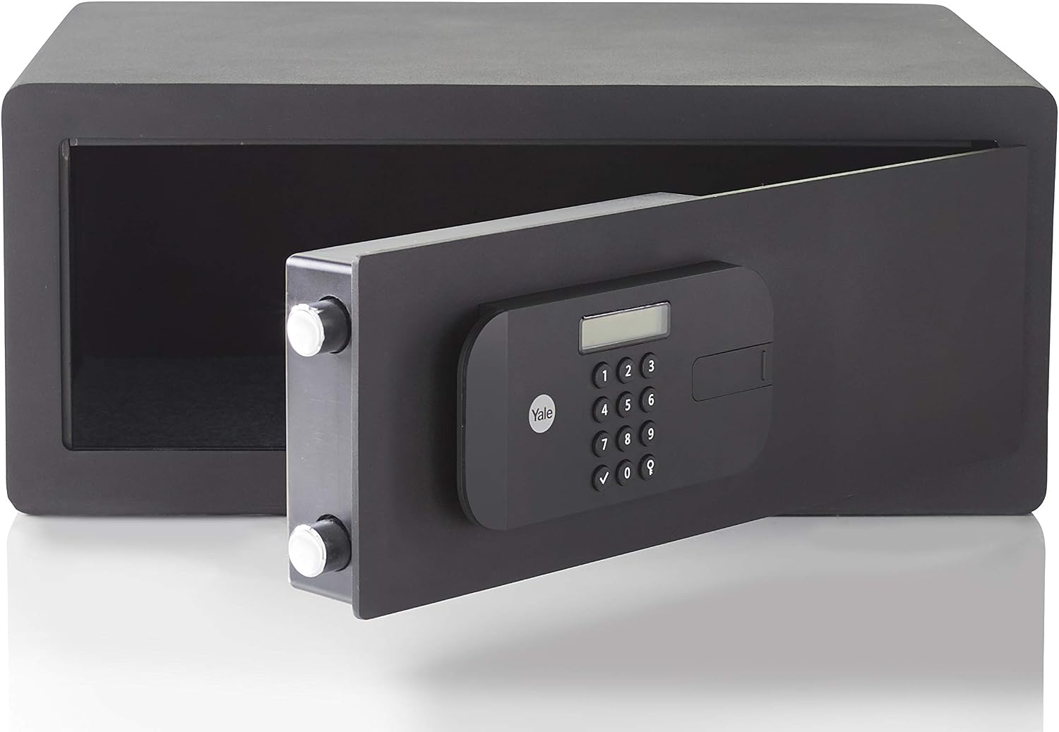 Yale Small High Security Safe, Secured by Design approved, Digital Keypad, LED Light Indicators, Steel Locking bolts - YSEB/200/EG1