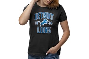 Hybrid Sports NFL - Established - Officially Licensed Women's Short Sleeve Fan Tee