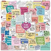 50PCS Motivational Stickers Inspirational Quote Waterproof Stickers for Water Bottles Laptop Scrapbook,Vinyl Waterproof Self-Affirmation