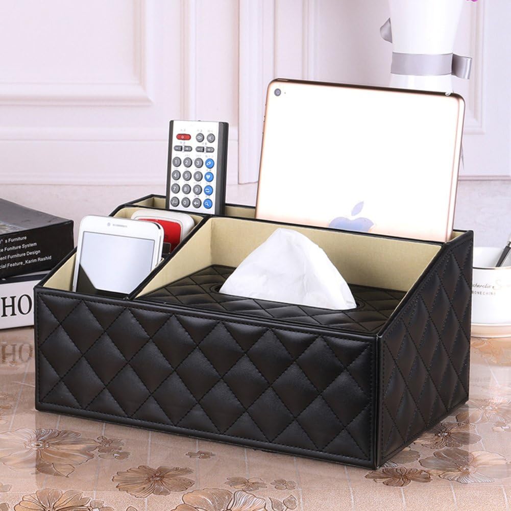 TRE household living room multi-functional tissue box/European creative coffee table TV remote Organizer-N
