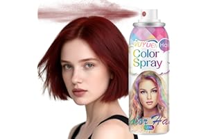 Temporary Hair Color Spray, One-day Colour, Natural Washable Red Hair Dye Pomades, One-time Use Hair Color Wax, Hair Dye for 
