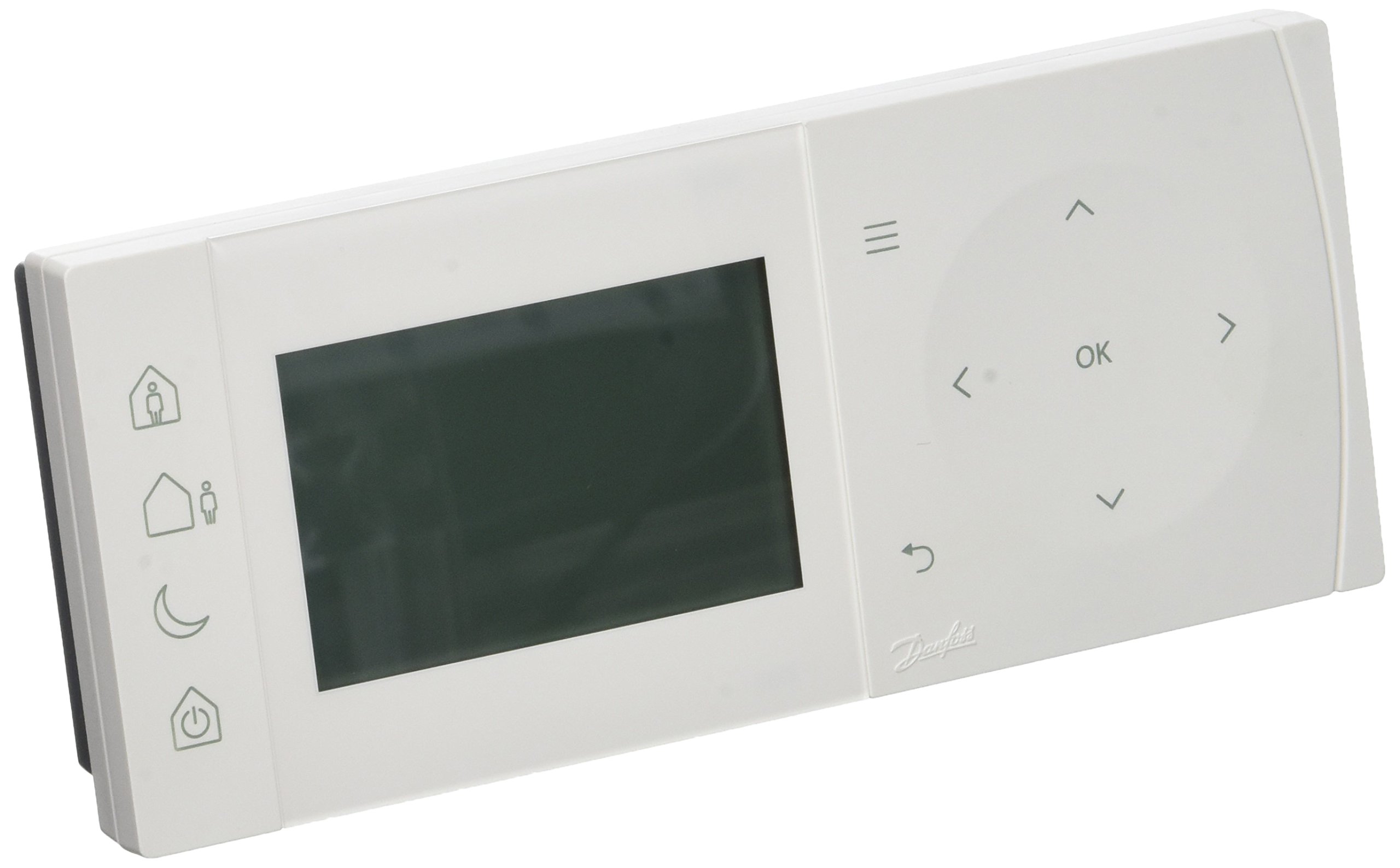 Danfoss 087N7861 Electronic Room Thermostat Tpone-B, 3 V, Bianco - Programmable Digital Room Thermostat, Optimizes Efficiency And Comfort - Energy Saving, Easy To Use(White)