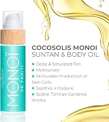 COCOSOLIS MONOI Tan Accelerator Organic Tanning Oil Vitamin E Monoi de Tahiti view 6