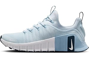 Nike Free Metcon 6 Women's Workout Shoes (FJ7126-402, Blue Tint/Armory Navy/Light Armory Blue/White)