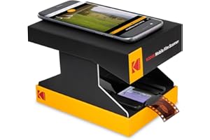 KODAK Mobile Film Scanner - Fun Novelty Scanner Lets You Scan and Play with Old 35mm Films & Slides Using Your Smartphone Cam