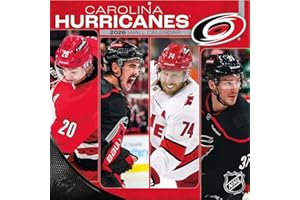 TURNER SPORTS Carolina Hurricanes 2026 12X12 Team Wall Calendar (26998011935)