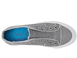 Blowfish Malibu Women's Play Sneaker, Dirty Grey