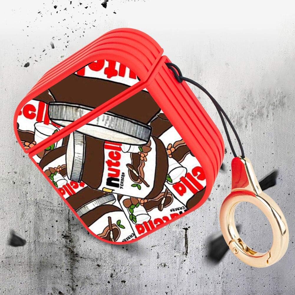 Wireless Airpods Case Earphone Case AirPods 1/2 Nutella