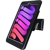 Wall Mount Bracket with Anti Theft Lock for 8.3" iPad Mini 7 A17 /Mini 6 | For 8.3" iPad Mini 7 A17 Pro 2024/ Mini 6 ,Excluding 7.9" mini iPad,Rotate Arbitrary Adjustment,Multi Angle,Metal,(Black)