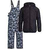 Arctic Hero Kids Snow Suit Set - 2 Piece Heavyweight Insulated Ski Jacket & Ski Pants - Winter Coat & Pants for Boys & Girls