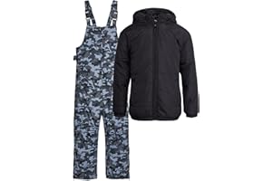 Arctic Hero Kids Snow Suit Set - 2 Piece Heavyweight Insulated Ski Jacket & Ski Pants - Winter Coat & Pants for Boys & Girls