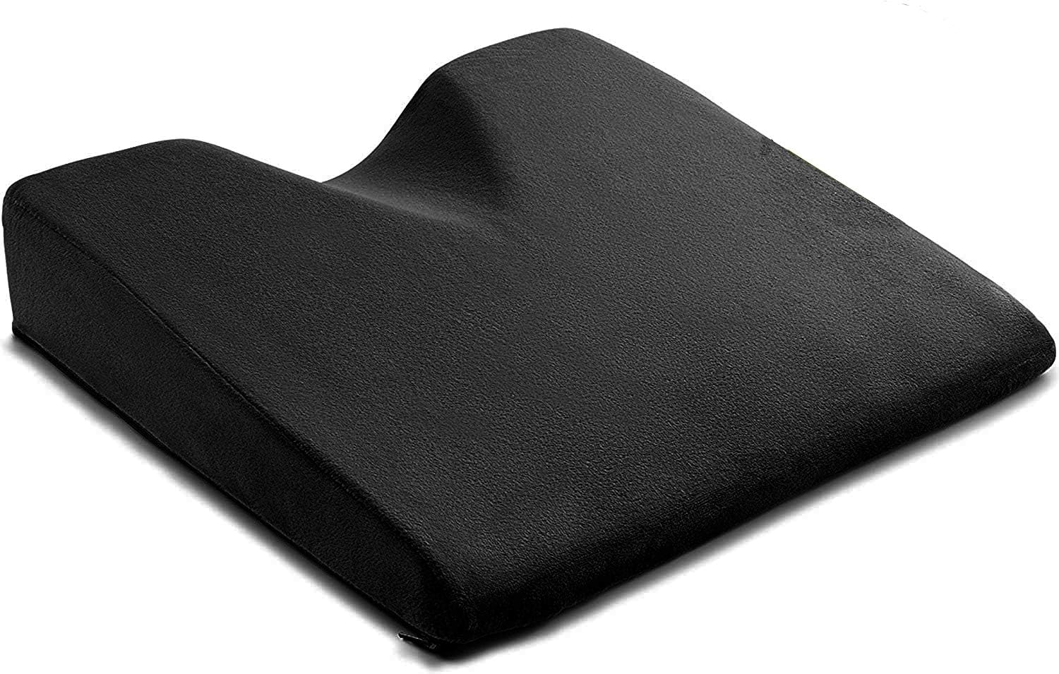 YJWAN Car Seat Wedge Cushion Memory Foam Seat Cushion for Car Driving Office Chairs Wheelchair to Relieve Pain