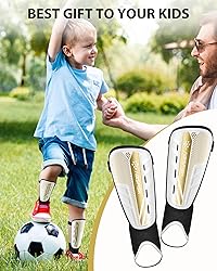 Upgraded Soccer Shin Guards for Kids Youth
