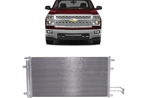 US AUTO PARTS PLUS New Front A/C Condenser Aluminum Core Direct Replacement For Chevrolet Silverado/GMC Sierra 1500 2014-2019 84537373 GM3030306