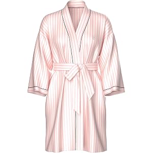 Victoria's Secret Short Satin Piped Robe for Women