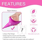 Sunany Female Urination Device Reusable Silicone Urinal Pee Funnel view 6