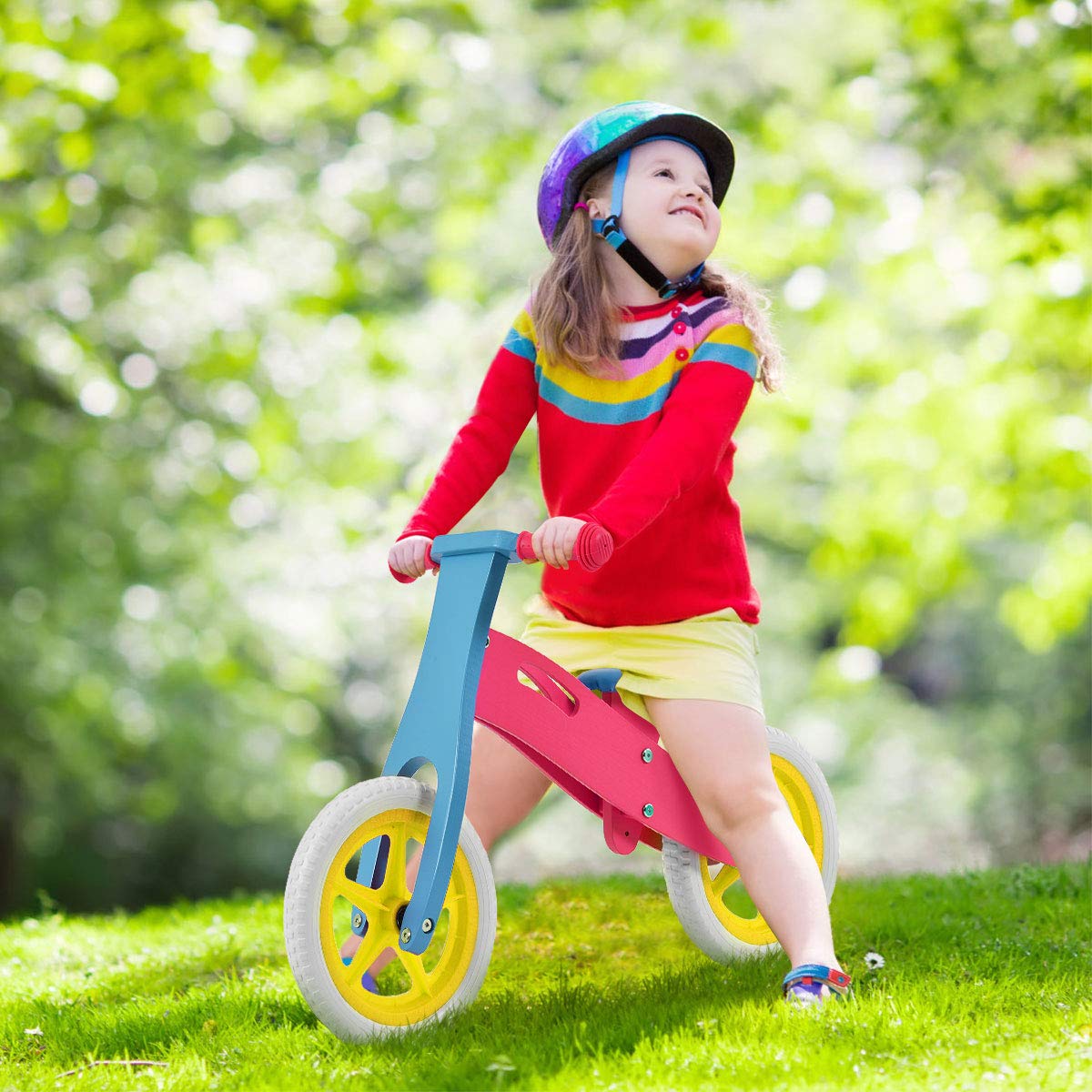 wooden training bikes for toddlers