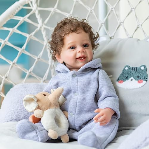 Zero Pam 20 Inch Realistic Reborn Baby Doll Boy - Anatomically Correct With Magnetic Pacifier & Outfit