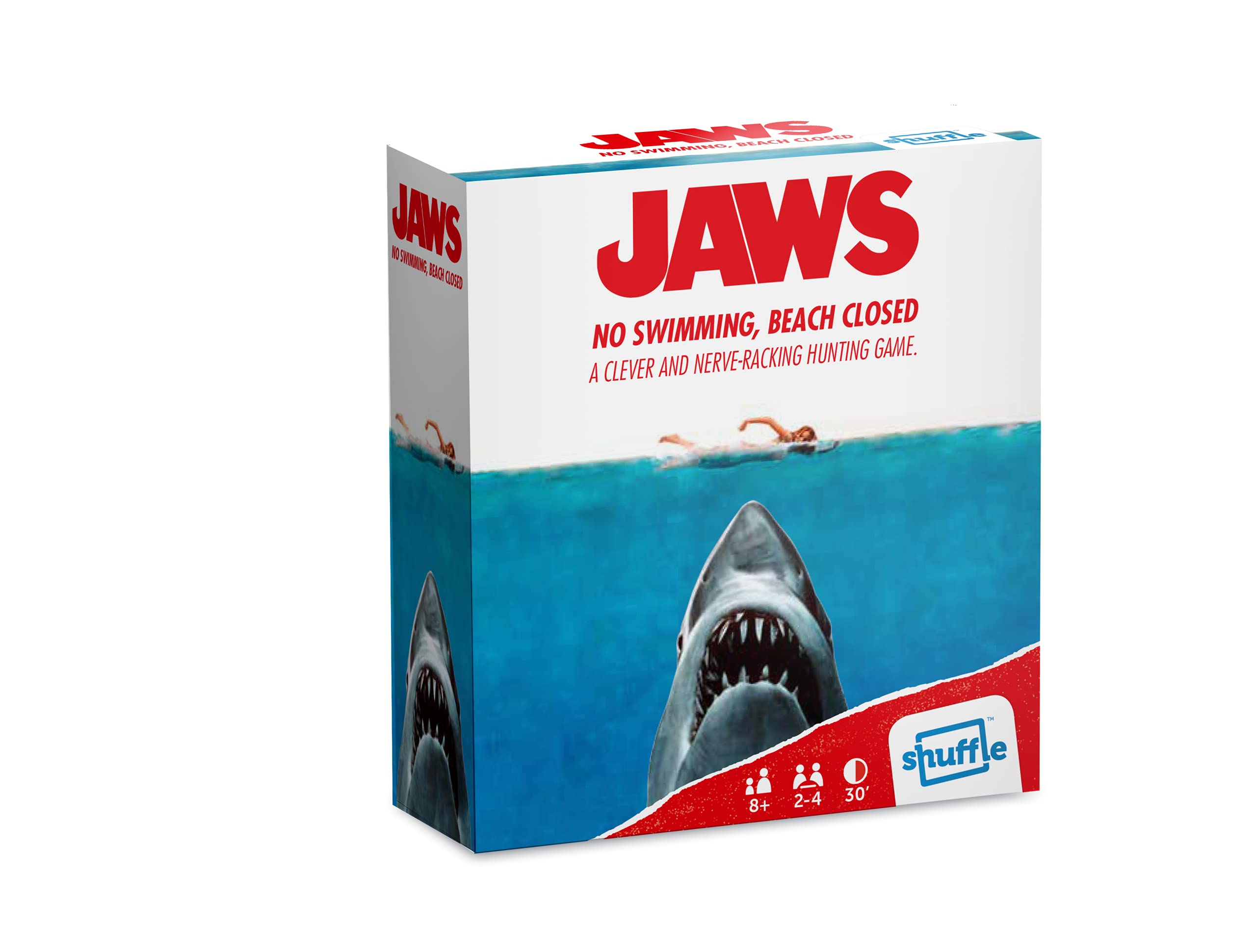 Shuffle Games Retro | Jaws Card Game | Up To 4 Players | Great Gift For Kids Aged 8+