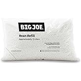 Big Joe Bean Refill, Polystyrene Beans for Bean Bags or Crafts, 75 Liters