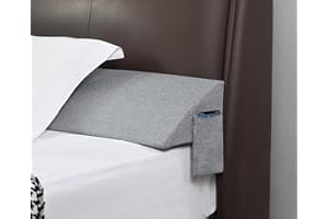 ENITYA Cal King Bed Wedge Pillow for Headboard Gap,Mattress Gap Filler,Headboard Pillow,Bed Gaps Filler(0-6"),Bolster Pillow,Prevent Pillows from Falling Between headboard and Mattress(10"x6"x72")