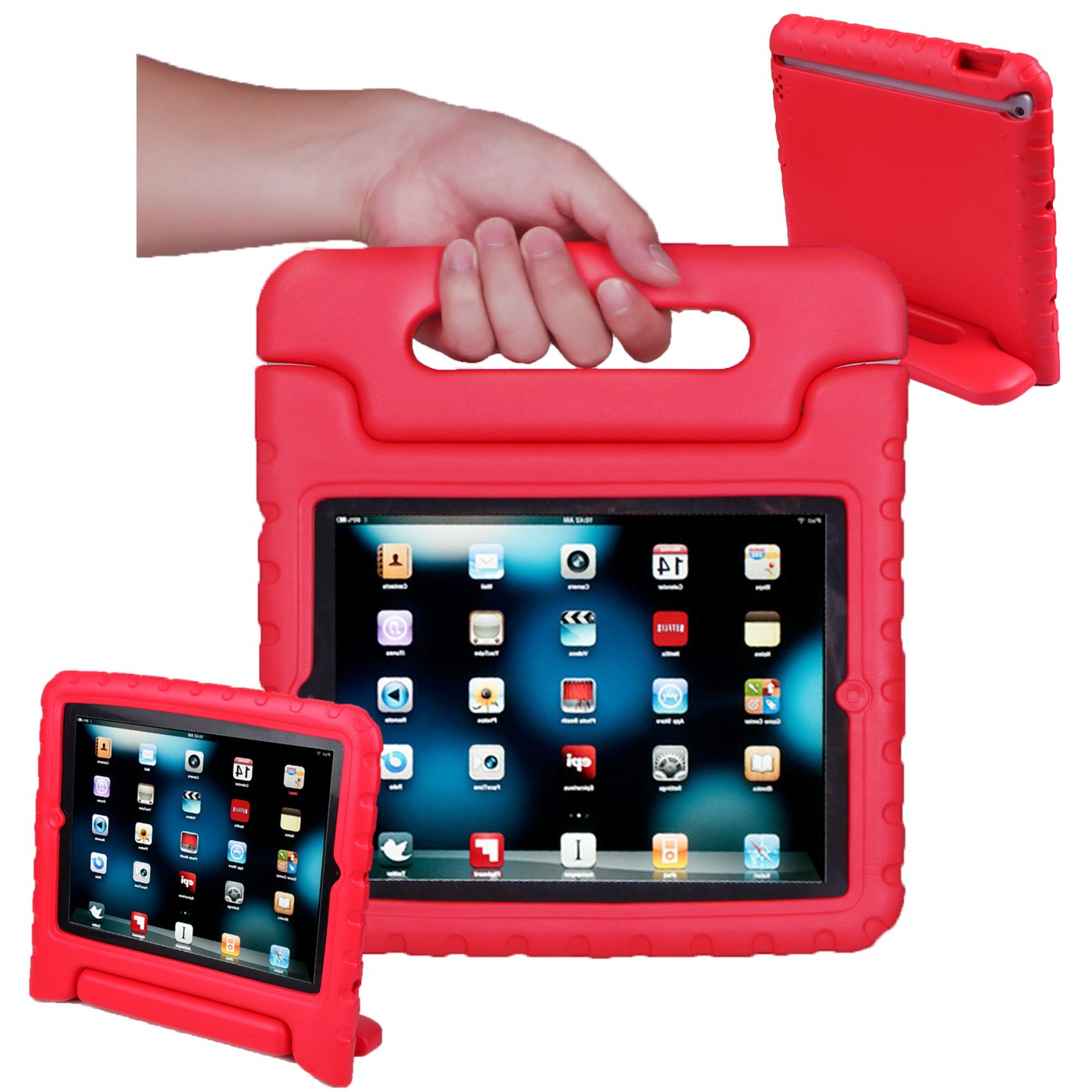 Accessories Supplies Purple HDE Shock Proof IPad Case For Kids Bumper 