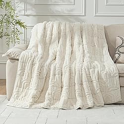 Wemore Jacquard Fleece Weighted Blanket Queen Size