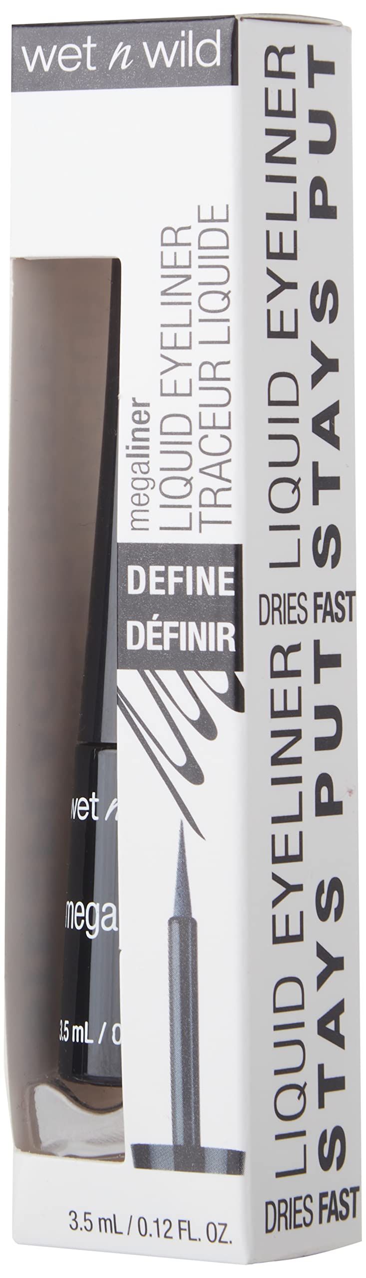 wet n wild MegaLiner Liquid Eyeliner - Black
