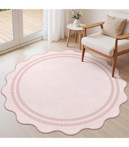 Amazon.com: SAFAVIEH Kids Collection 5' Round Pink SFK802U