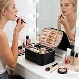Ethereal Travel Makeup Bag Large Capacity Water-Resistant Cosmetic Case view 6