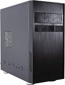 CoolBox M-670, caja PC microATX con usb3.0, fuente Basic500 y soporte candado. Negro