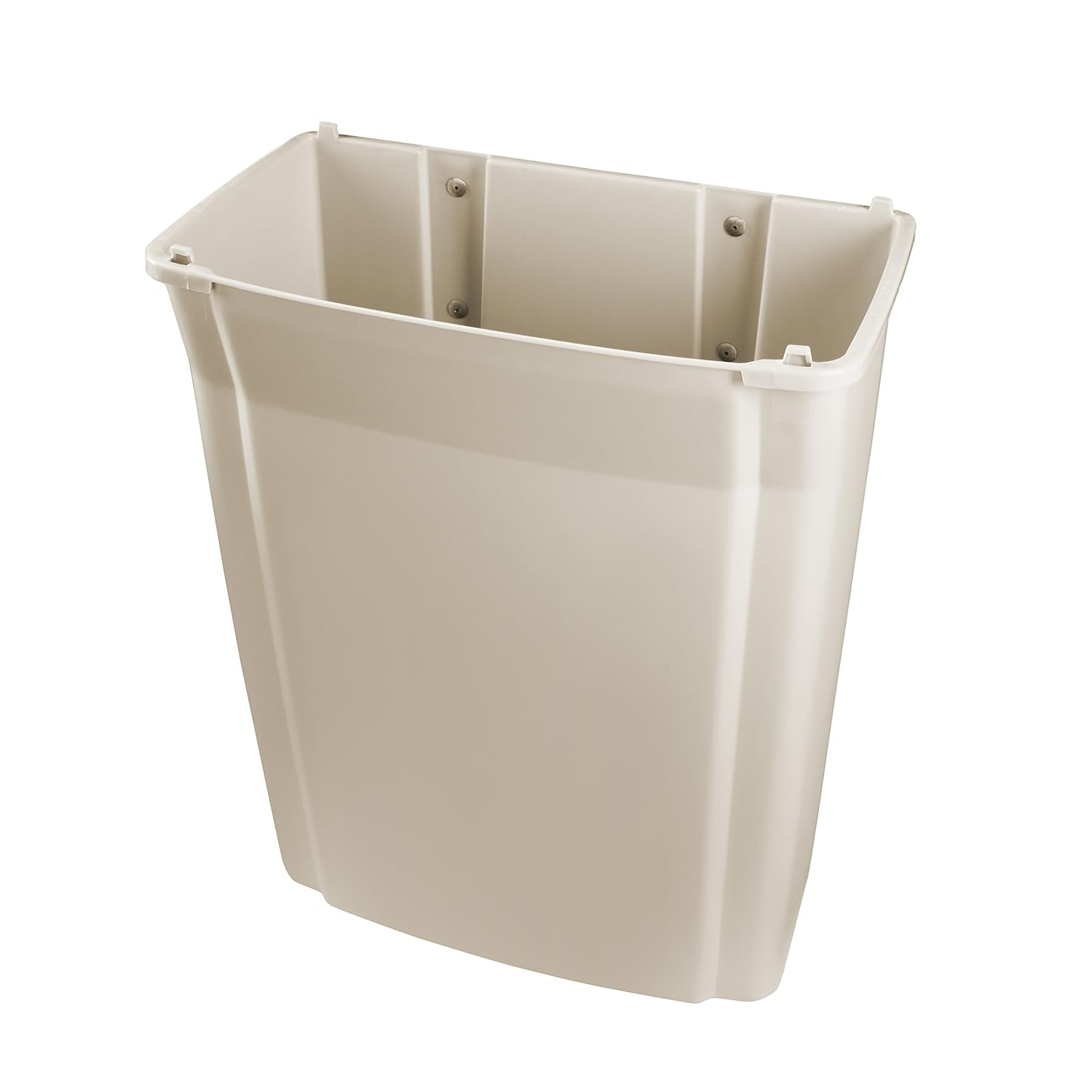 Rubbermaid Commercial Products-FG782200BEIG Slim Jim Wall Mounted Container, 56.8 L - Beige: Waste Bins: Industrial & Scientific