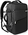 Inateck 40L Zaino bagaglio a mano/da cabina. Compatibile con laptop 15-17'', Zaino valigia omologato per volo, Zaino antifurto viaggio, nero