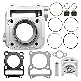 ZUDKSUY 57MM 125cc Cylinder Piston Ring Gasket