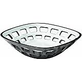 Corbeille à pain ronde bicolore Tetron - Corbeilles & paniers : Buffet Plus