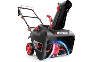 AMERISUN Gas Snow Blower, 21-Inch Powered by 4-Cycle 212cc OHV Engine, Recoil Start, 35Ft Snow Throwing for Driveways, Decks, Sidewalks