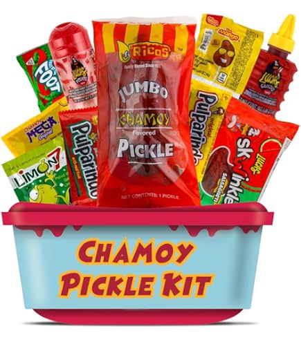 Amazon.com : Alamo Cherry Pickle Kit, Mexican Candy Mix Ready to
