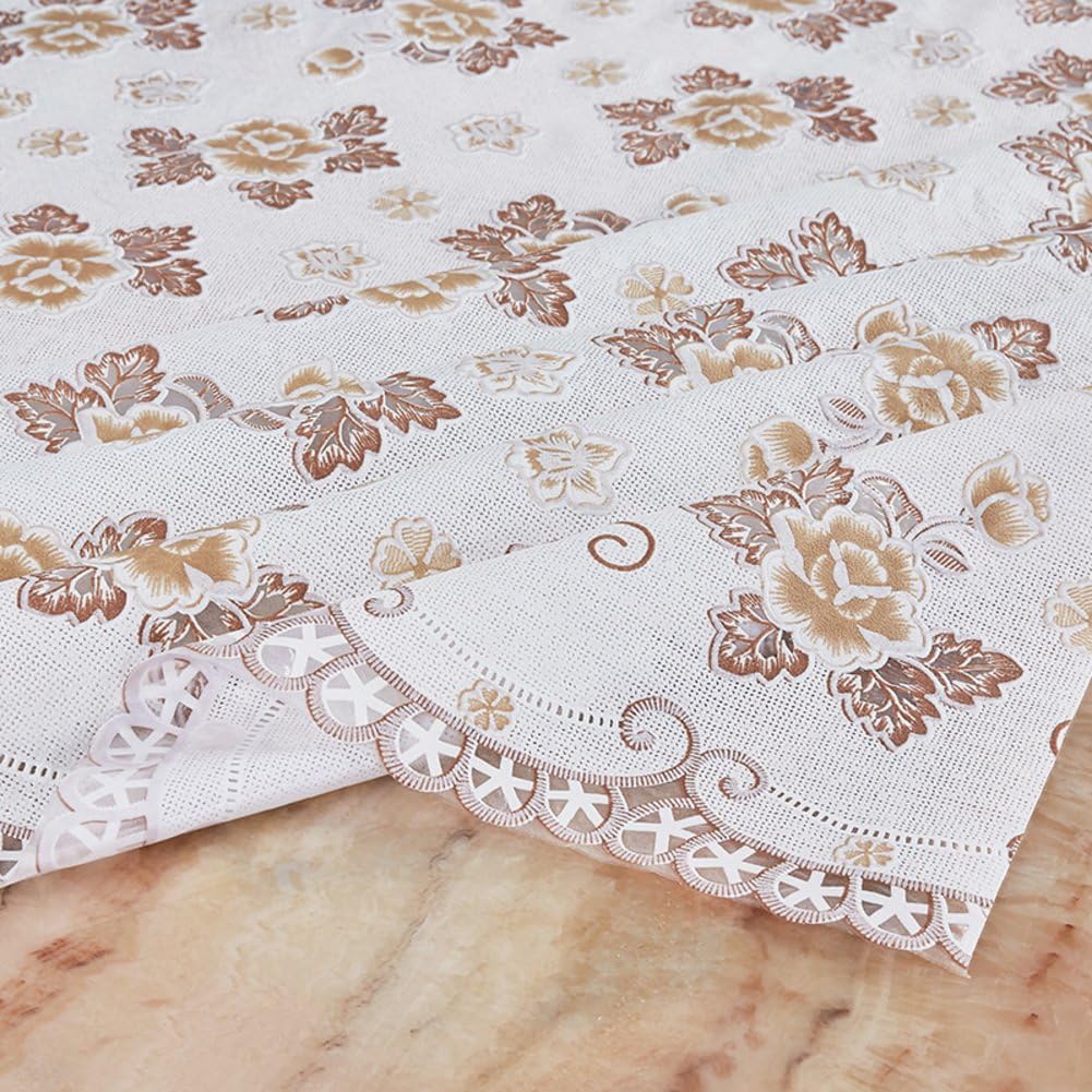 Plastic Table mats/Water and Oil Proof Tablecloth/Disposable