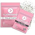 Flat Tummy Tea (2-Week, 2-Tea Program) - Detox Cleanse, Herbal Blend ft. Senna, Lemon Balm, Dandelion Root - Occasional Bloat