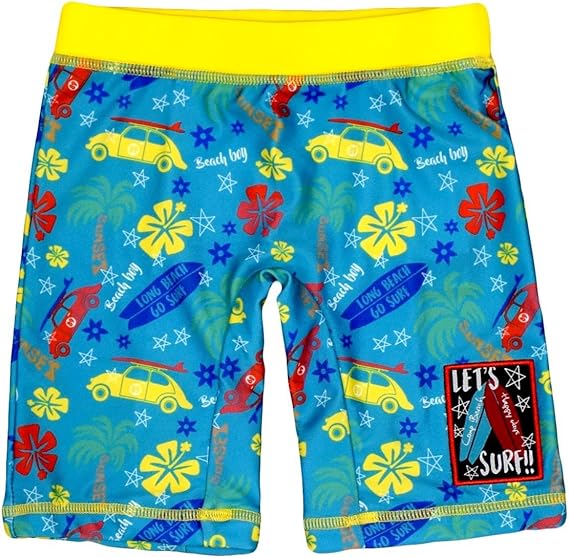Amazon アスナロ 水着 海パン 男の子 キッズ 子供 サーフ 布二重 マリン プリント パンツ 水着 通販
