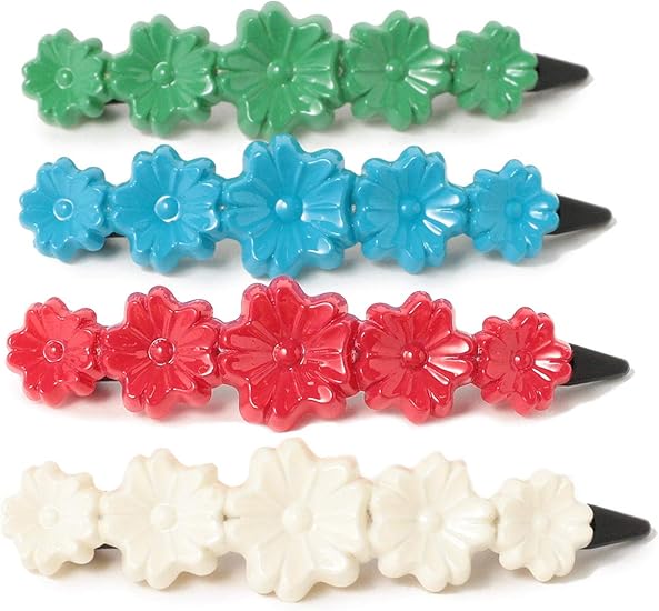 Amazon Co Jp ビームスボーイ アクセサリー アクリル お花 ヘアピン レディース Vivid One Size 服 ファッション小物