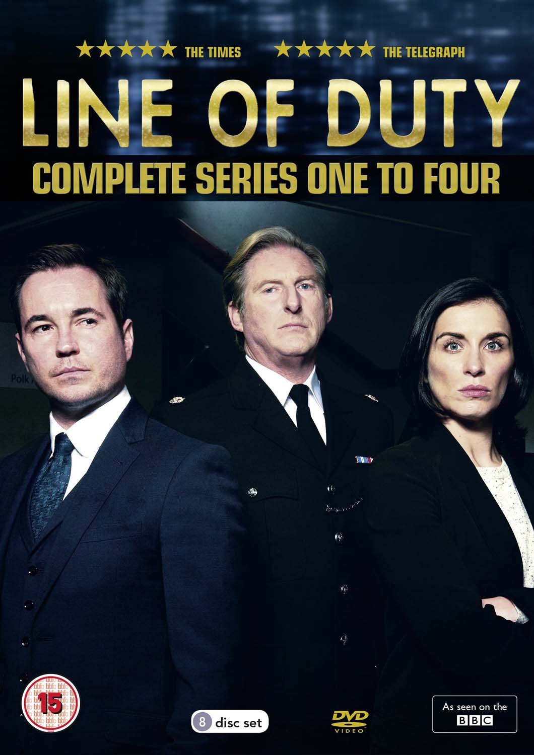 Line Of Duty: Complete Series One To Four [DVD]
