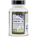 NuTru Vegan Omega 3 DHA Supplements: O-Mega-Zen 3 Vegetarian Algae Oil Supplement with 150 mg EPA and 300 mg DHA - Plant Based Omega3 Essential Fatty Acids for Brain, Joint, and Heart - 40 Softgels